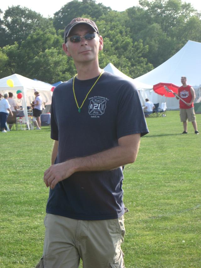 Vice-President Brian Brown at the Relay For Life.