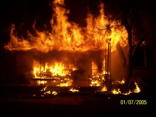 A West Grove house fire.