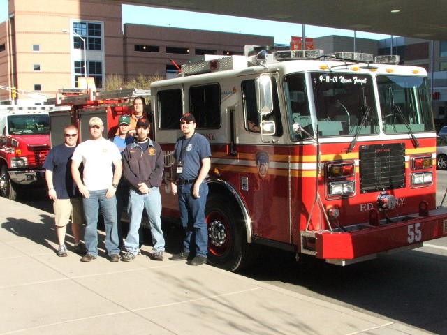 Chris Obenchain, Shaun Burke, Win Slauch, Sam Terry, Morgan Derr, and Terry Rivera at FDIC in Indianapolis.