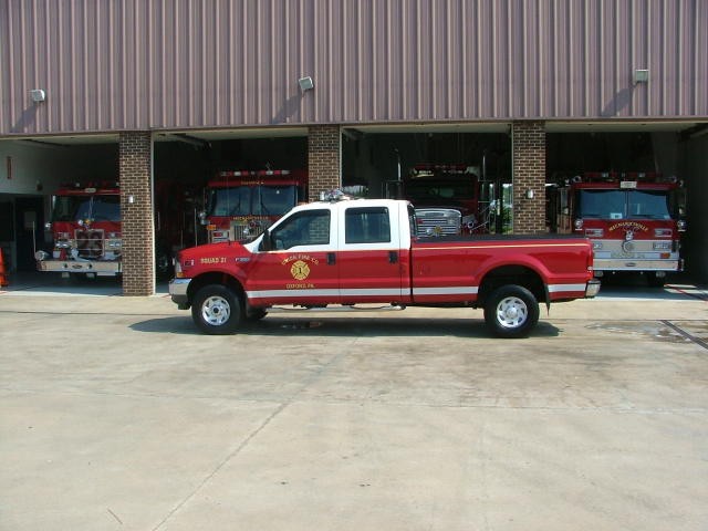 Squad 21 in front Mechanicsville Company 2 (St. Mary's County, MD).