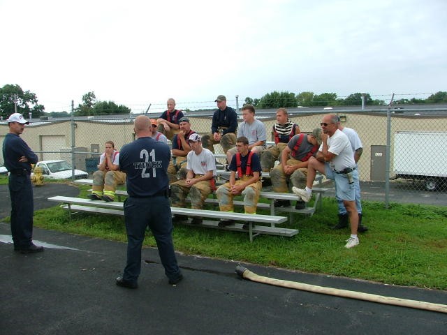 A pre-training pep talk.