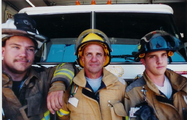 A family affair!  Bill, Steve, and Randy Gray.