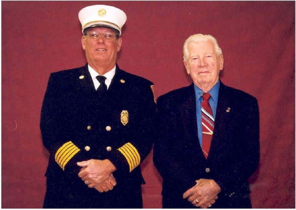 Chief Emeritus Rich Terry and President Emeritus Willard Ayers.