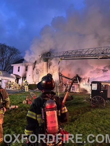 West Fallowfield House Fire - Union Fire Company No. 1